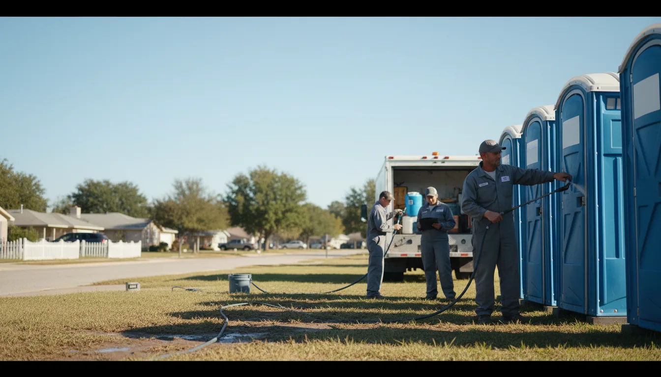 Long-Term Portable Toilet Rental in Brownsville, OH near me